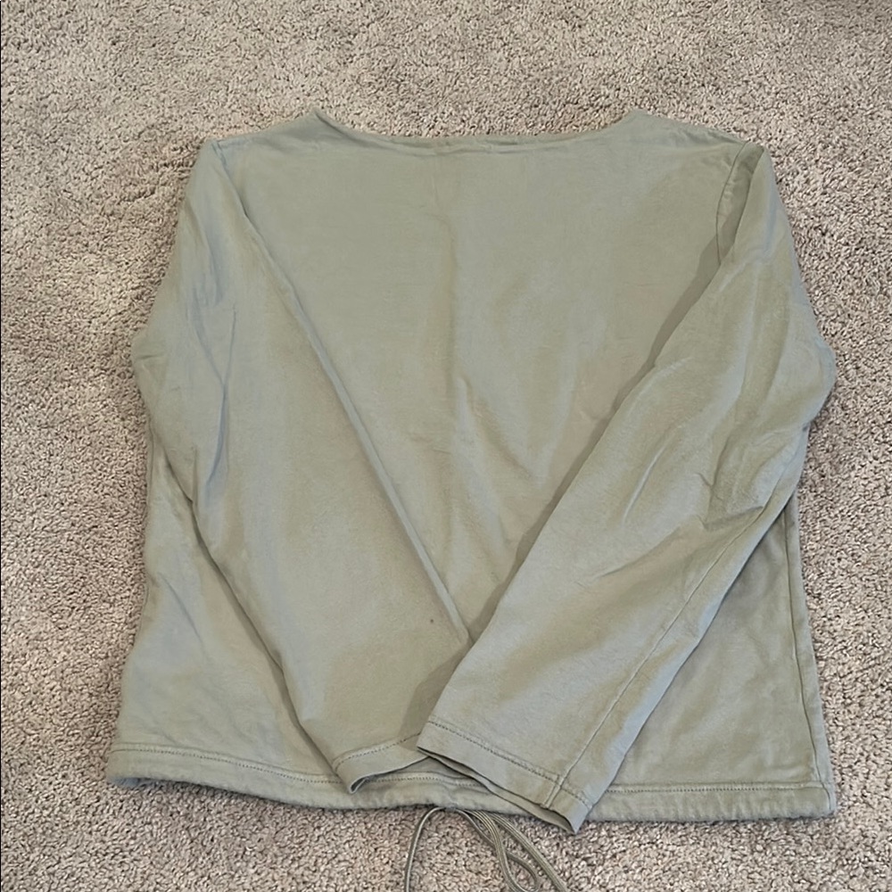 Armani Exchange Soft Sage Green Tee S